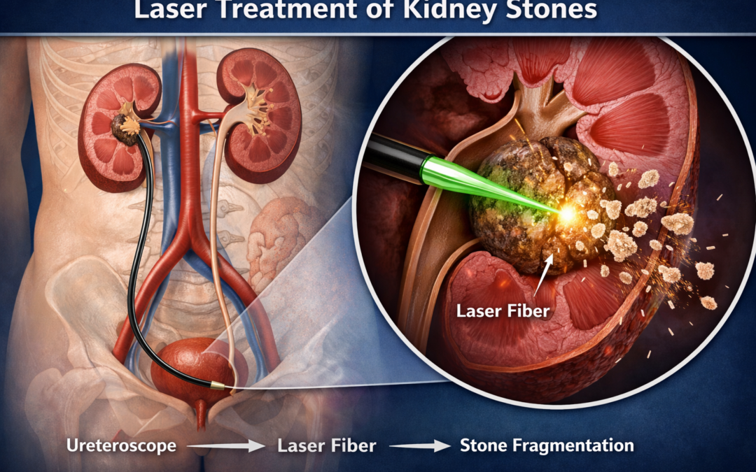 Laser Treatment of Kidney Stones – A Safe and Modern Solution